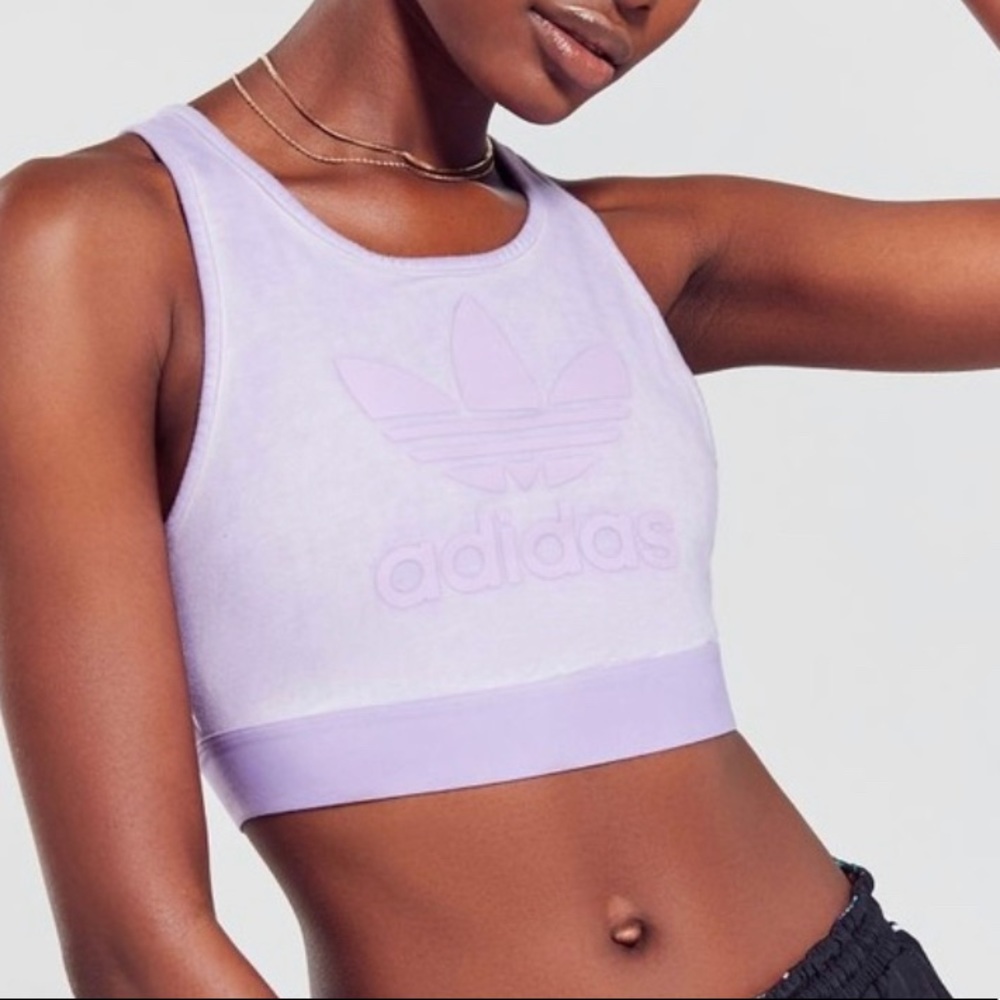 ADIDAS - Purple Tie-dye Sports Bra
